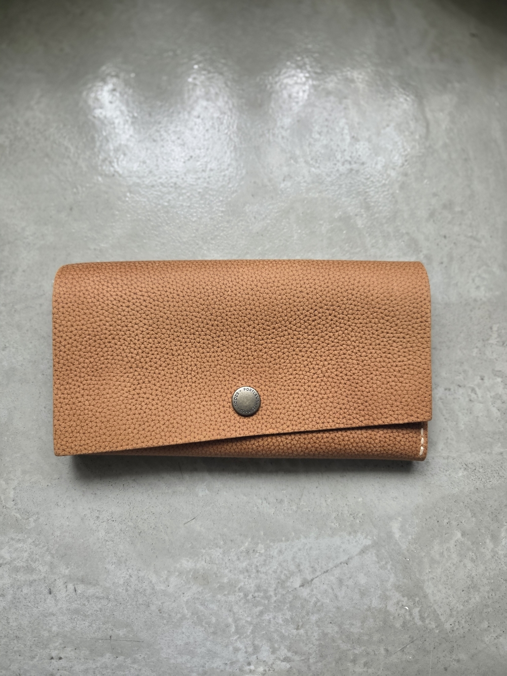 Portland Leather Tan Ranchers Wallet